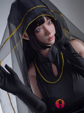 F6025—163cm/5ft4-51kg H Cup Asian ROS Silicone Sex Doll | SHEDOLL
