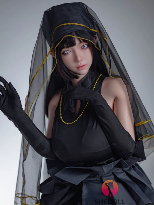 F6026—163cm/5ft4-51kg H Cup Asian ROS Silicone Sex Doll | SHEDOLL