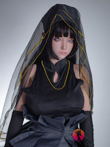 F6026—163cm/5ft4-51kg H Cup Asian ROS Silicone Sex Doll | SHEDOLL