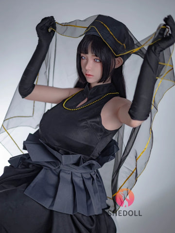 F6026—163cm/5ft4-51kg H Cup Asian ROS Silicone Sex Doll | SHEDOLL