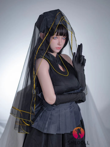 F6026—163cm/5ft4-51kg H Cup Asian ROS Silicone Sex Doll | SHEDOLL