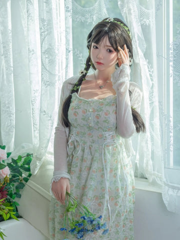 F6005—158cm/5ft2-47kg C Cup Asian ROS Silicone Sex Doll | SHEDOLL