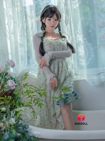 F6005—158cm/5ft2-47kg C Cup Asian ROS Silicone Sex Doll | SHEDOLL