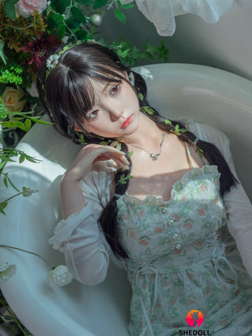 F6005—158cm/5ft2-47kg C Cup Asian ROS Silicone Sex Doll | SHEDOLL