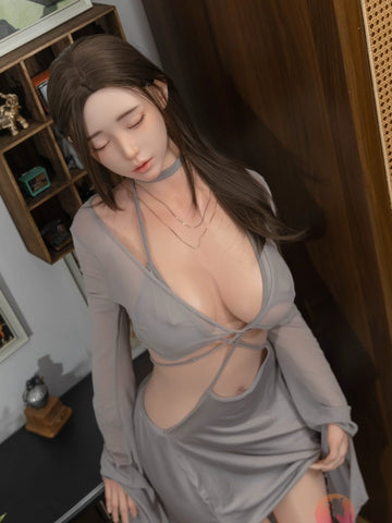 F6080—165cm/5ft4-56kg E Cup Asian ROS Real Skin Texture Silicone Sex Doll | SHEDOLL