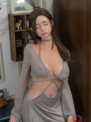 F6080—165cm/5ft4-56kg E Cup Asian ROS Real Skin Texture Silicone Sex Doll | SHEDOLL