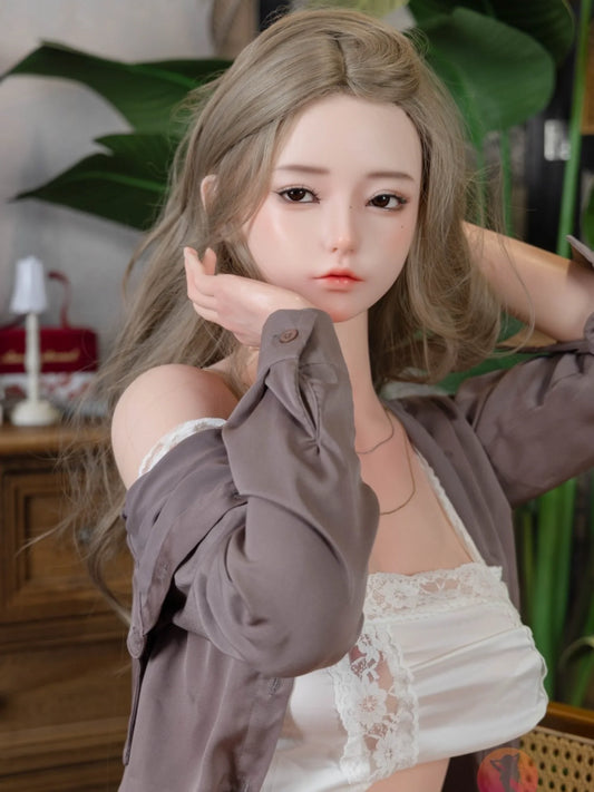 F6081—165cm/5ft4-56kg E Cup Asian ROS Real Skin Texture Silicone Sex Doll | SHEDOLL