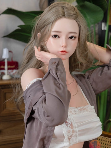 F6081—165cm/5ft4-56kg E Cup Asian ROS Real Skin Texture Silicone Sex Doll | SHEDOLL