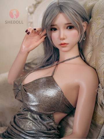 F6027—163cm/5ft4-51kg H Cup Asian ROS Silicone Sex Doll | SHEDOLL