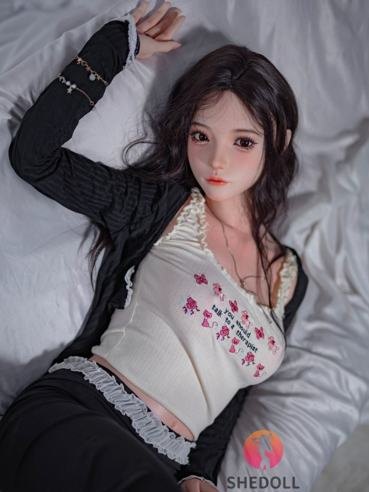 F6006—158cm/5ft2-47kg C Cup Asian Silicone Sex Doll | SHEDOLL