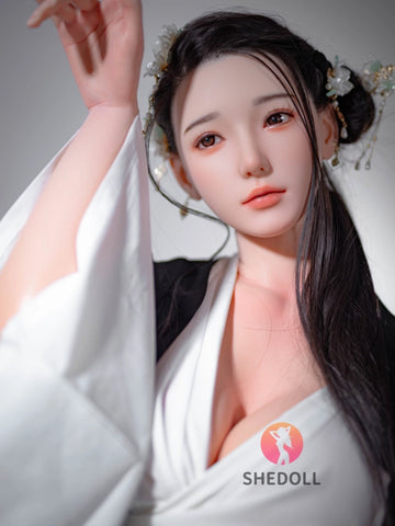 F6046—165cm/5ft4-56kg E Cup Asian Silicone Sex Doll | SHEDOLL