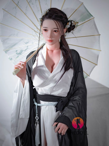 F6046—165cm/5ft4-56kg E Cup Asian Silicone Sex Doll | SHEDOLL