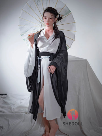 F6046—165cm/5ft4-56kg E Cup Asian Silicone Sex Doll | SHEDOLL