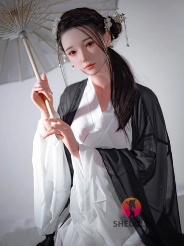 F6046—165cm/5ft4-56kg E Cup Asian Silicone Sex Doll | SHEDOLL