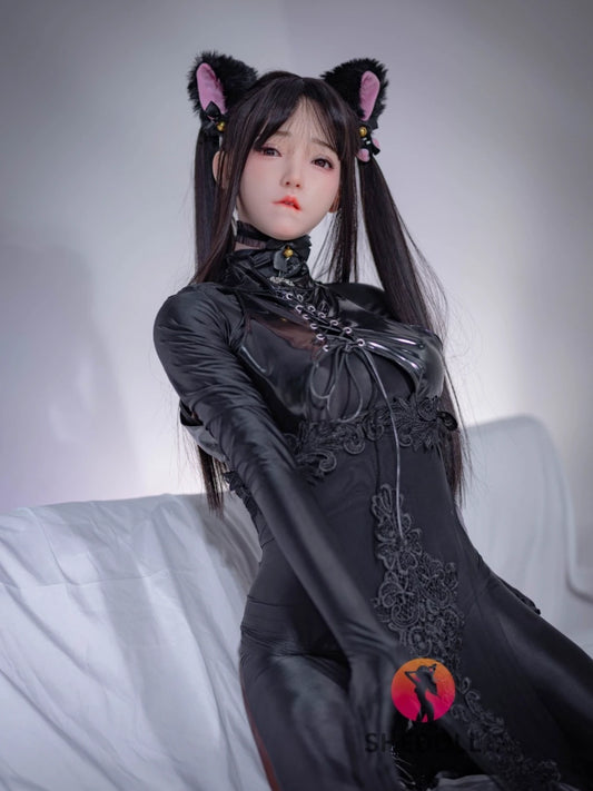 F6007—158cm/5ft2-47kg C Cup Asian Silicone Sex Doll | SHEDOLL