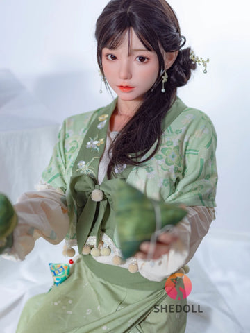 F6008—158cm/5ft2-47kg C Cup Asian ROS Silicone Sex Doll | SHEDOLL