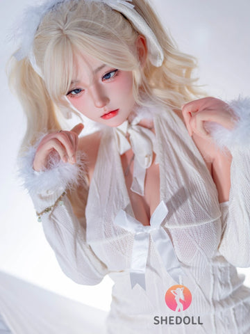 F6009—158cm/5ft2-47kg C Cup Asian ROS Silicone Sex Doll | SHEDOLL