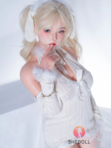 F6009—158cm/5ft2-47kg C Cup Asian ROS Silicone Sex Doll | SHEDOLL