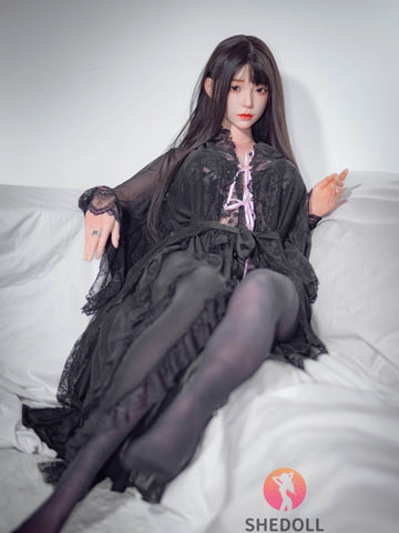 F6048—165cm/5ft4-56kg E Cup Asian ROS Silicone Sex Doll | SHEDOLL