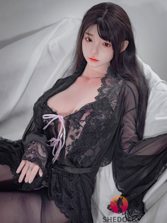 F6048—165cm/5ft4-56kg E Cup Asian ROS Silicone Sex Doll | SHEDOLL
