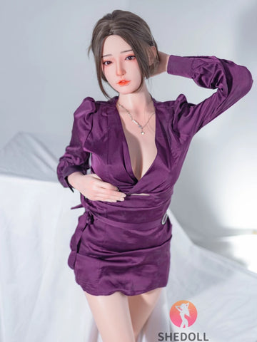 F6010—158cm/5ft2-47kg C Cup Asian Silicone Sex Doll | SHEDOLL