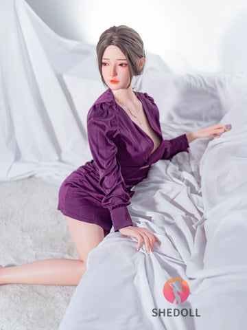 F6010—158cm/5ft2-47kg C Cup Asian Silicone Sex Doll | SHEDOLL