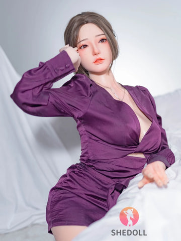F6010—158cm/5ft2-47kg C Cup Asian Silicone Sex Doll | SHEDOLL