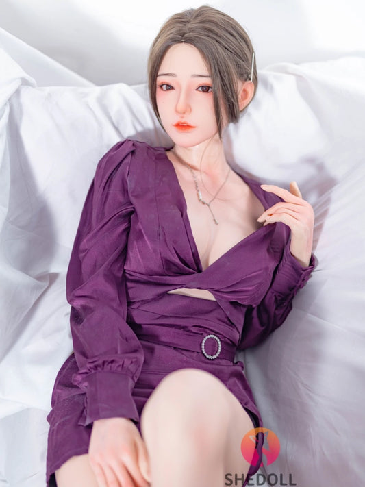 F6010—158cm/5ft2-47kg C Cup Asian Silicone Sex Doll | SHEDOLL