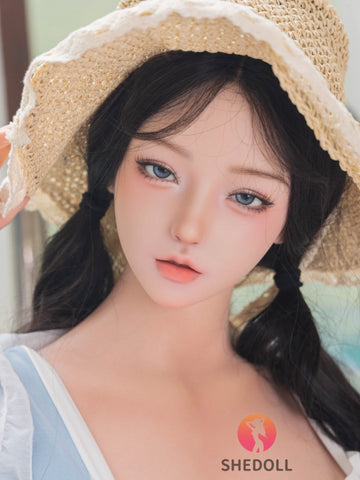 F6049—165cm/5ft4-56kg E Cup Asian ROS Silicone Sex Doll | SHEDOLL