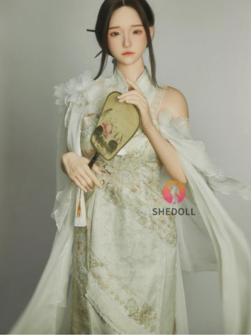 F6012—158cm/5ft2-47kg C Cup Asian ROS Silicone Sex Doll | SHEDOLL