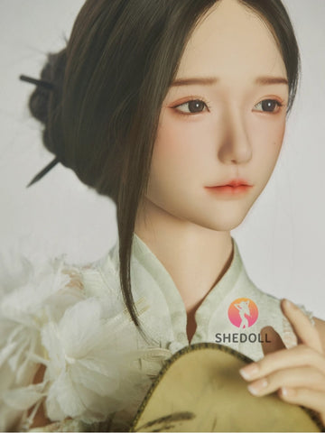 F6012—158cm/5ft2-47kg C Cup Asian ROS Silicone Sex Doll | SHEDOLL