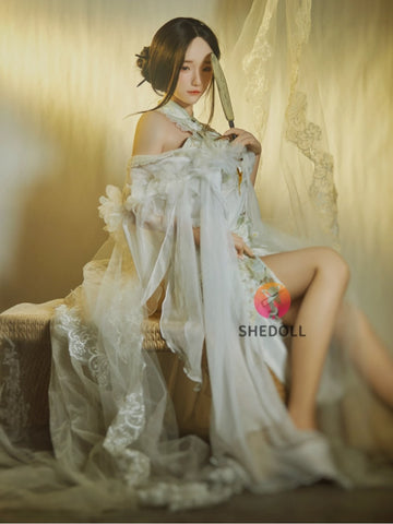 F6012—158cm/5ft2-47kg C Cup Asian ROS Silicone Sex Doll | SHEDOLL