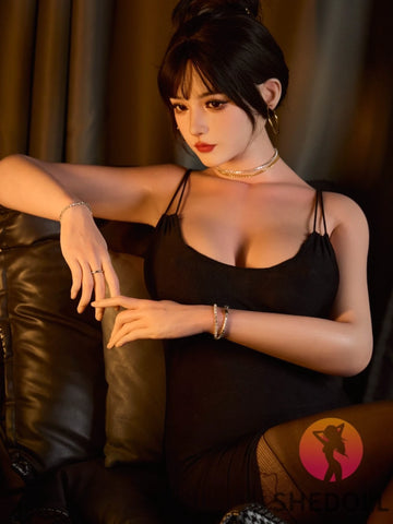 F6050—165cm/5ft4-56kg E Cup Asian ROS Silicone Sex Doll | SHEDOLL