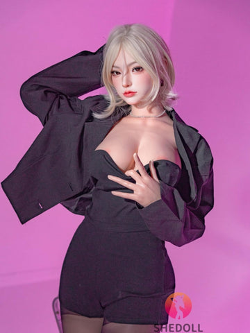 F6056—168cm/5ft5-47kg D Cup Asian Silicone Sex Doll | SHEDOLL