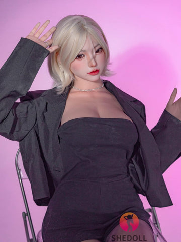F6056—168cm/5ft5-47kg D Cup Asian Silicone Sex Doll | SHEDOLL