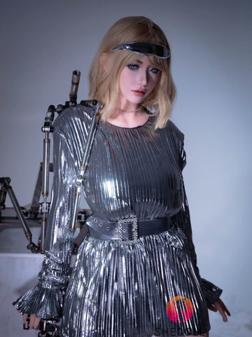 F6030—163cm/5ft4-43kg H Cup Asian ROS Silicone Head TPE Body Sex Doll | SHEDOLL