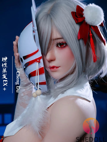 F6029—163cm/5ft4-51kg H Cup Asian Silicone Sex Doll | SHEDOLL