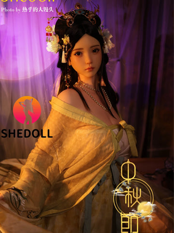 F6031—163cm/5ft4-51kg H Cup Asian Silicone Sex Doll | SHEDOLL