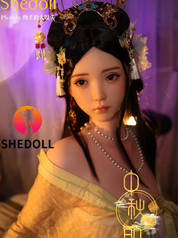 F6031—163cm/5ft4-51kg H Cup Asian Silicone Sex Doll | SHEDOLL