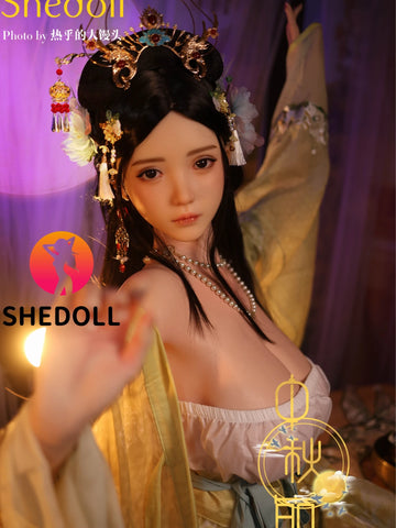 F6031—163cm/5ft4-51kg H Cup Asian Silicone Sex Doll | SHEDOLL