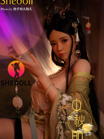 F6031—163cm/5ft4-51kg H Cup Asian Silicone Sex Doll | SHEDOLL