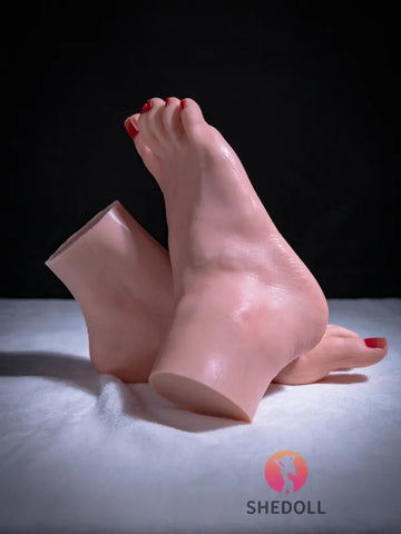 V336-1.87lbs Lifelike Female Foot Fetish Toys with Soft Silicone Feel｜SHEDOLL