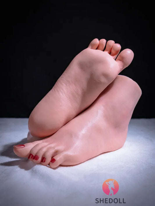 V336-1.87lbs Lifelike Female Foot Fetish Toys with Soft Silicone Feel｜SHEDOLL