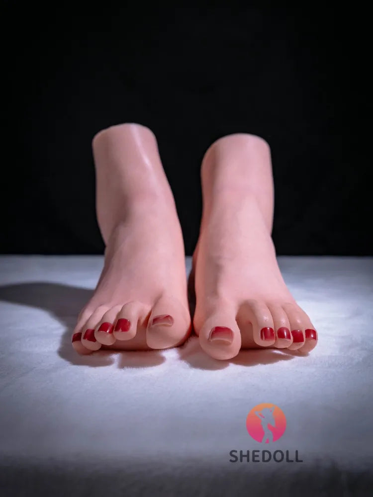 V336-1.87lbs Lifelike Female Foot Fetish Toys with Soft Silicone Feel｜SHEDOLL