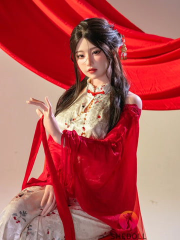 F6083—168cm/5ft5-47kg D Cup Asian ROS Silicone Sex Doll | SHEDOLL