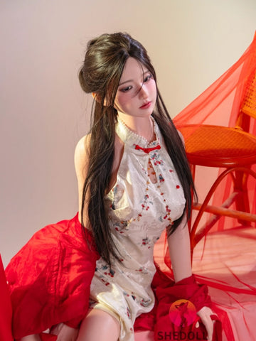 F6083—168cm/5ft5-47kg D Cup Asian ROS Silicone Sex Doll | SHEDOLL