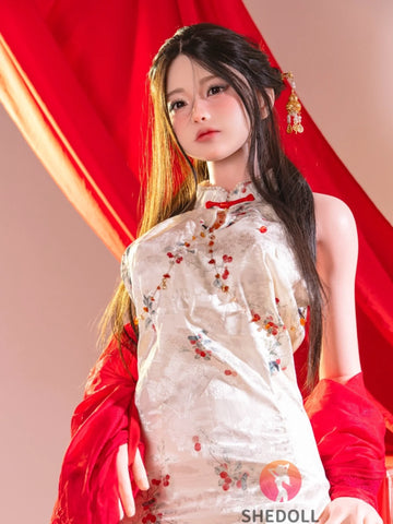 F6083—168cm/5ft5-47kg D Cup Asian ROS Silicone Sex Doll | SHEDOLL