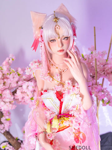 F6058—168cm/5ft5-47kg D Cup Asian ROS Silicone Sex Doll | SHEDOLL