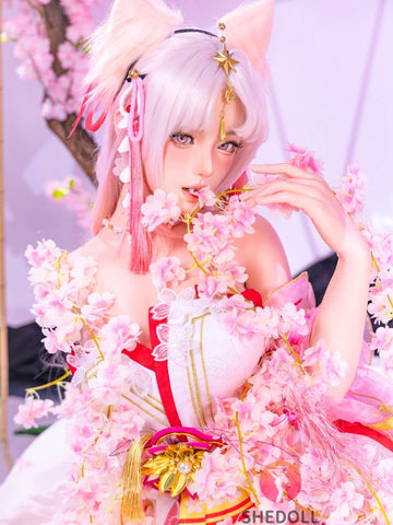 F6058—168cm/5ft5-47kg D Cup Asian ROS Silicone Sex Doll | SHEDOLL