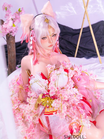 F6058—168cm/5ft5-47kg D Cup Asian ROS Silicone Sex Doll | SHEDOLL